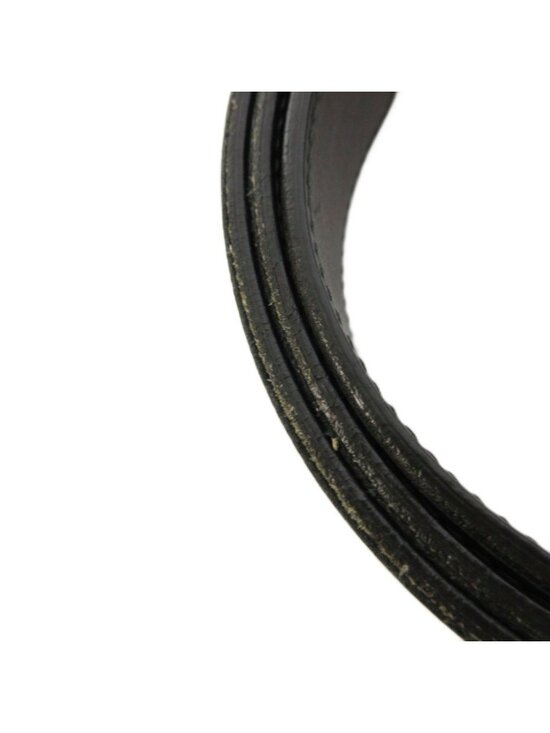 Gucci Interlocking Belt Leather Black SK main image 4